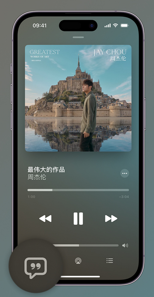 南安iphone维修分享如何在iPhone上使用Apple Music全新唱歌功能 