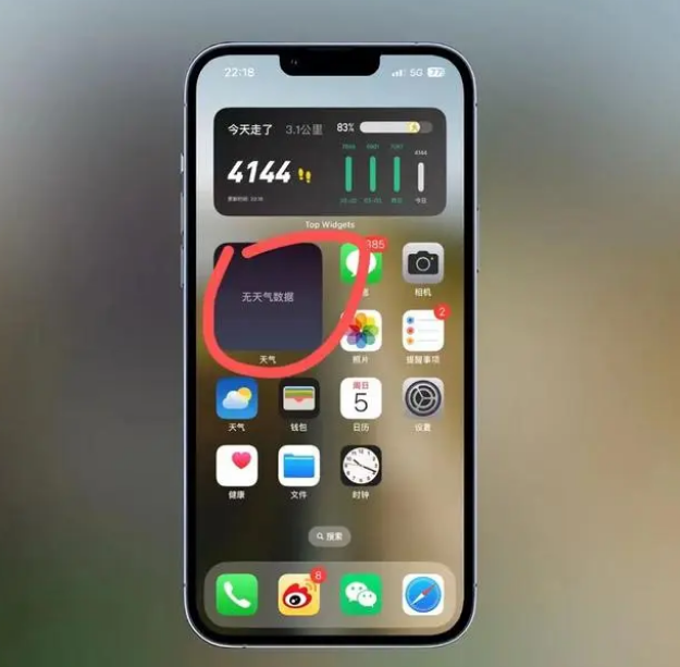 南安苹果手机维修分享:iOS16主屏幕天气小组件无法正常工作怎么办？ 